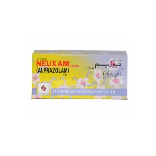 Neuxam 0.25mg Tablet 10 'S