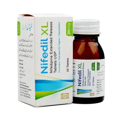 Nifedil XL 30mg Tablet 20's
