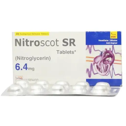 Nitroscot SR 6.4mg Capsule 30 'S
