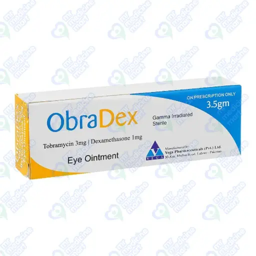 Obradex tube eye ointment 3.5gm/1mg