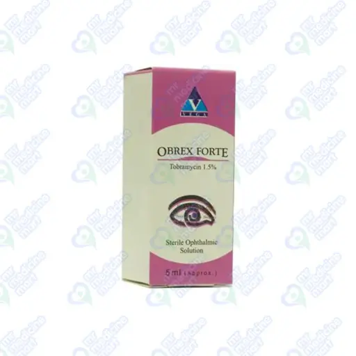 Obrex Forte 1.5% Sterile Opth Sol 5ML
