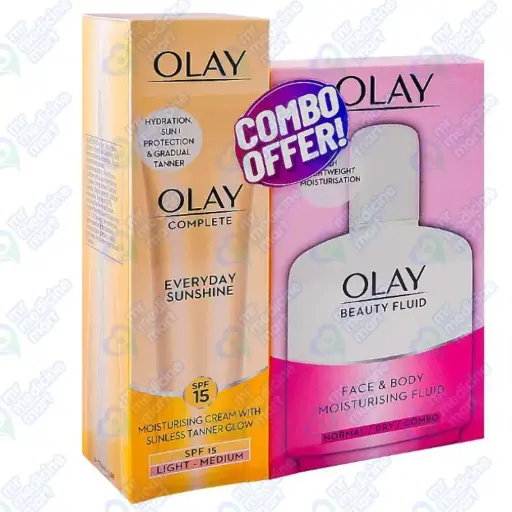 Olay Beauty Fluid Moisturizer Face & Bod