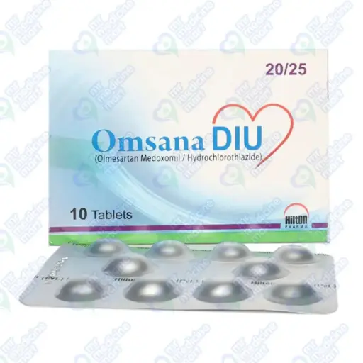 Omsana DIU 20mg/ 25mg Tablet 14 'S