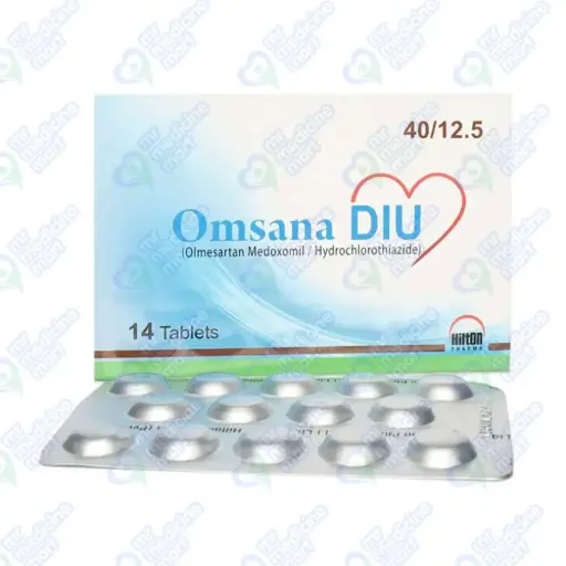 Omsana DIU 40mg/12.5mg Tablet 14 'S