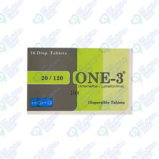One-3 20mg+120mg Tablet 8 'S