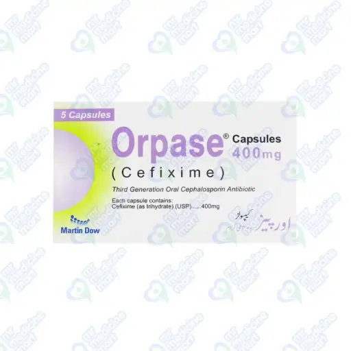 Orpase 400mg Capsule 5 'S