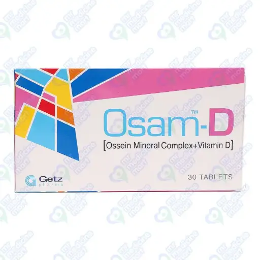 Osam D 830mg/400IU Tablet 