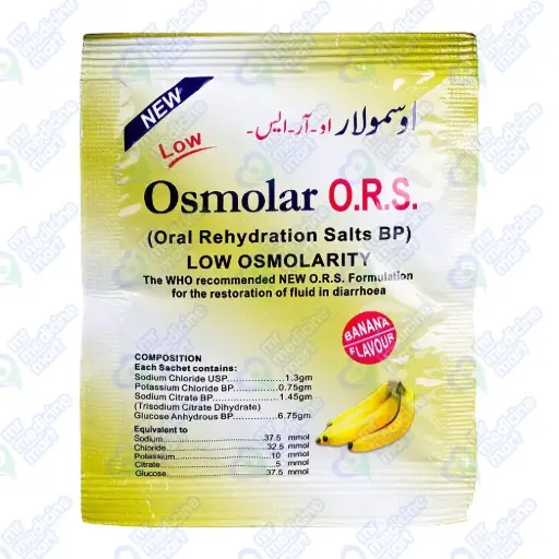 Osmolar O.R.S Banana Flavour 20's