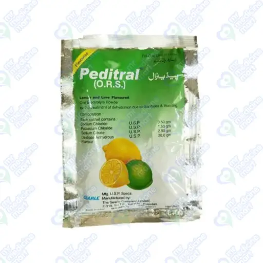 Peditral ORS Lemon Sachet 1'S