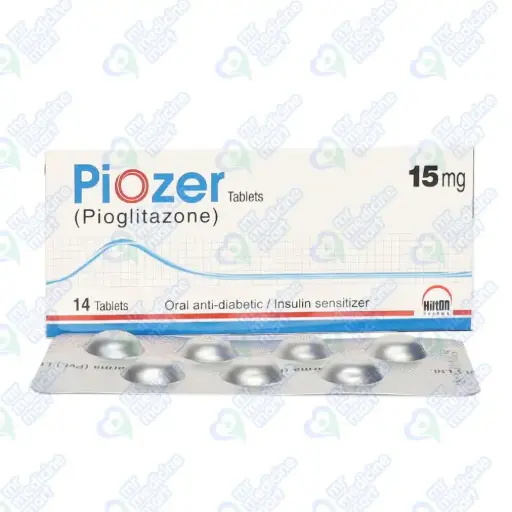 Piozer 15mg Tablet 7 'S