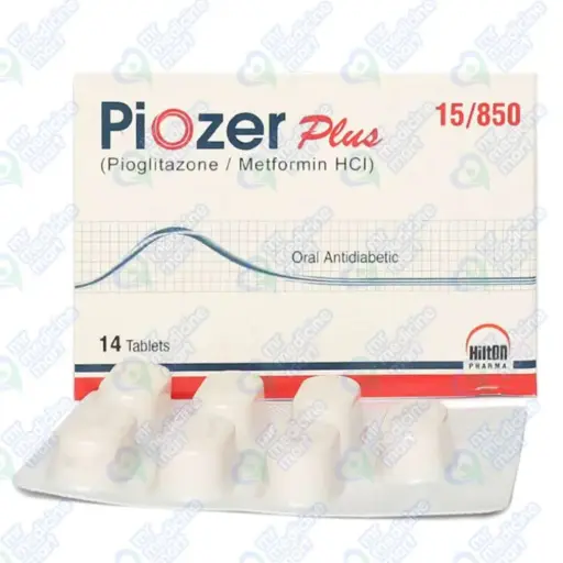 Piozer Plus 15mg+850mg Tablet 7 'S