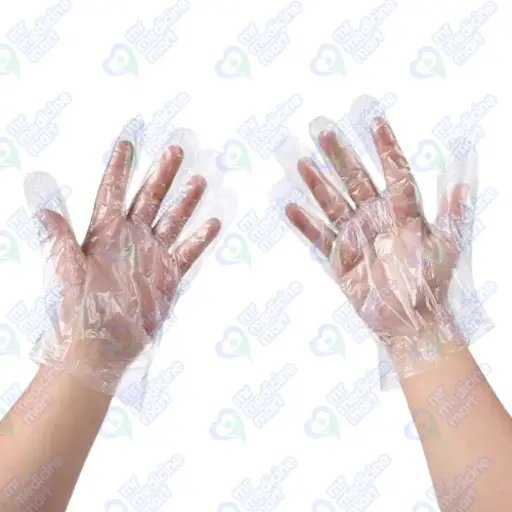 Polyethylene Gloves Large Size