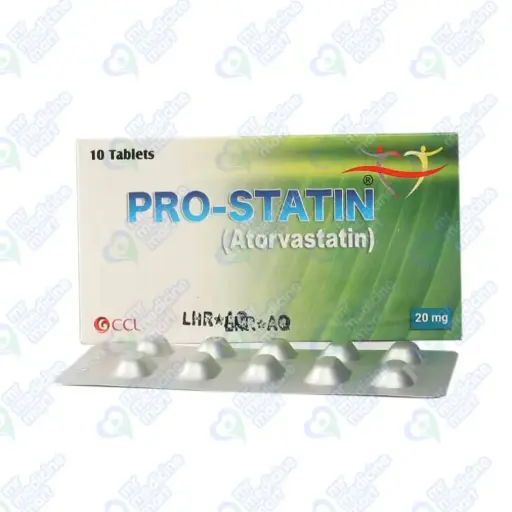Pro-Statin 20mg Tablet 10 'S