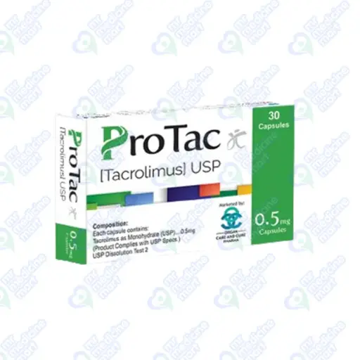Protac Capsules 0.5mg 30's