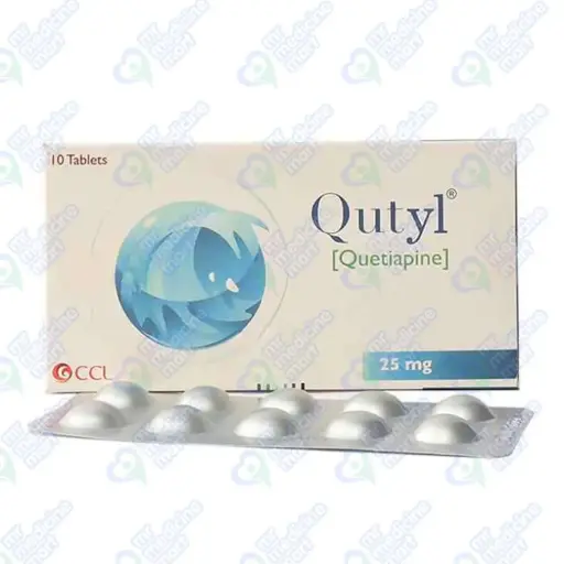 Qutyl 25mg Tablet 10 'S