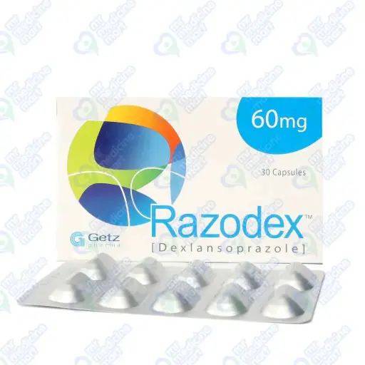 Razodex 60mg Capsule 10 'S