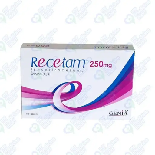 Recetam 250mg Tablet 10 'S