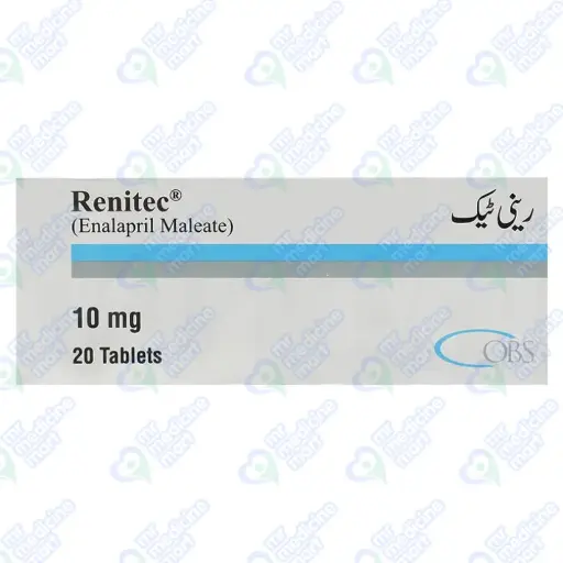 Renitec Tablet 10Mg 20's