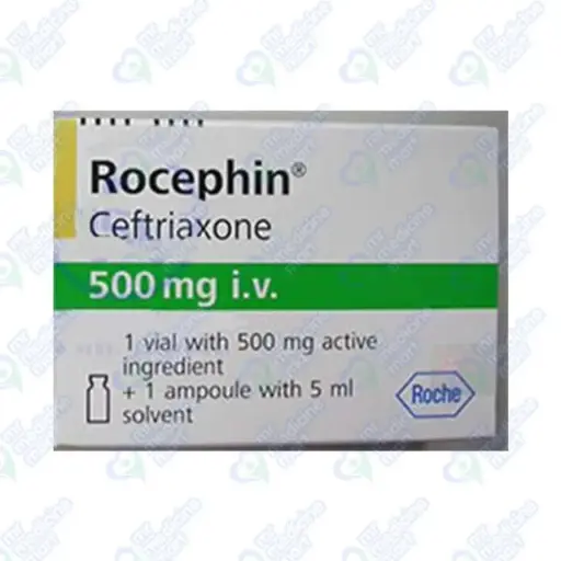 Rocephin IV 500mg Injection 1 vial