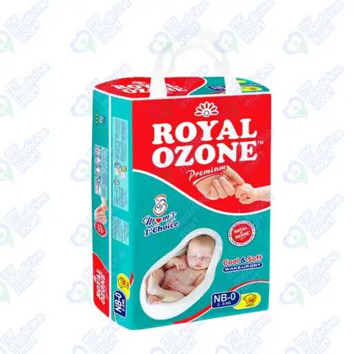 Royal Ozone 0 New Born Diaper 50's