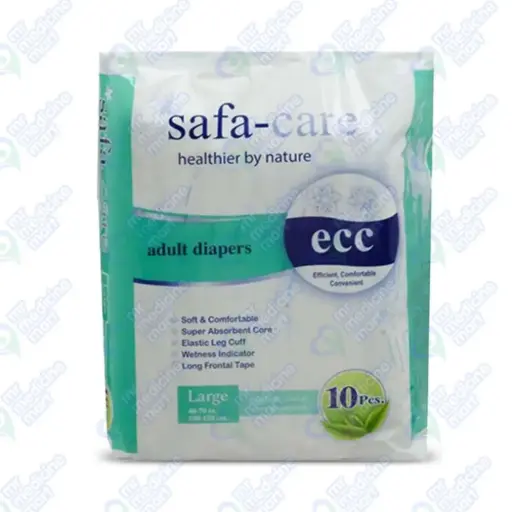 Safa-Care Adult Large Diaper 10 'S