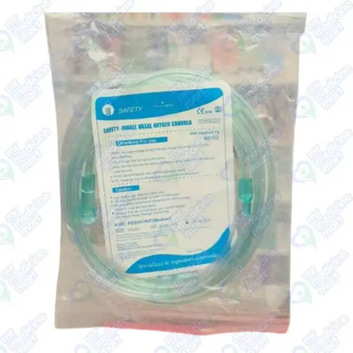 Safety Nasal Oxygen Cannula (Adult)