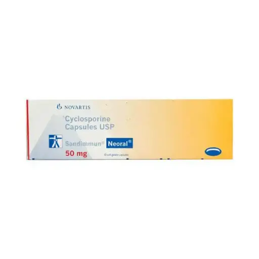 Sandimmun Neoral 50mg Capsule 50'S