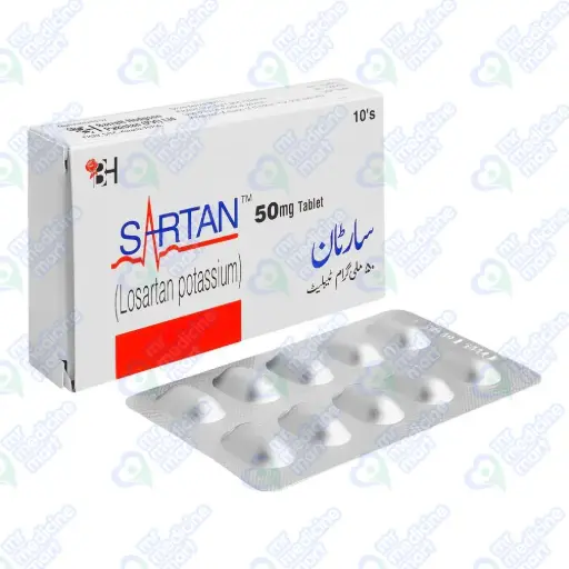 Sartan 50mg Tablet 10 'S