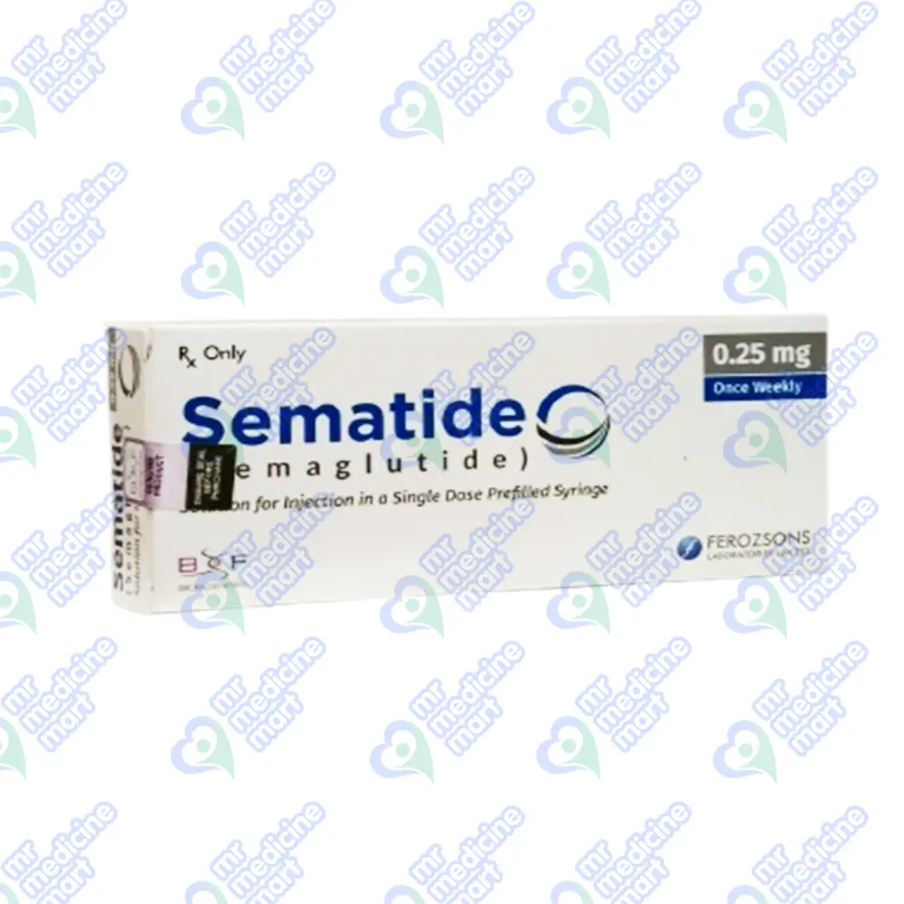 Sematide 0.25mg Injection (Semaglutide) Price In Pakistan 2025