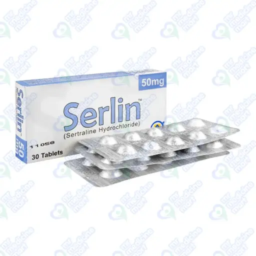 Serlin 50mg Tablet 10 'S