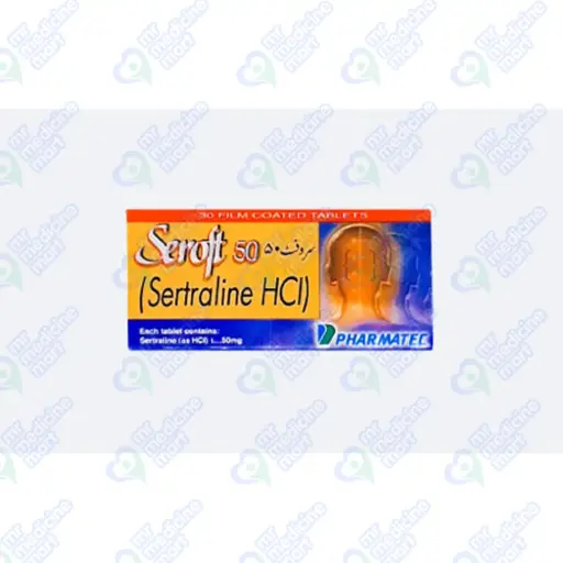 Seroft 50mg Tablet 10 'S