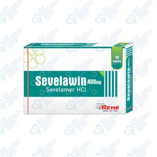 Sevelawin 400 mg Tablet 10's