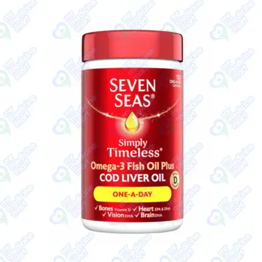 Seven Seas Cod Liver Oil Capsules(Imported)