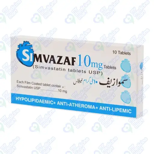 Simvazaf 10mg Tablet(Net)