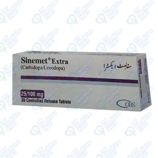 Sinemet Extra 25mg/100mg Tablet 