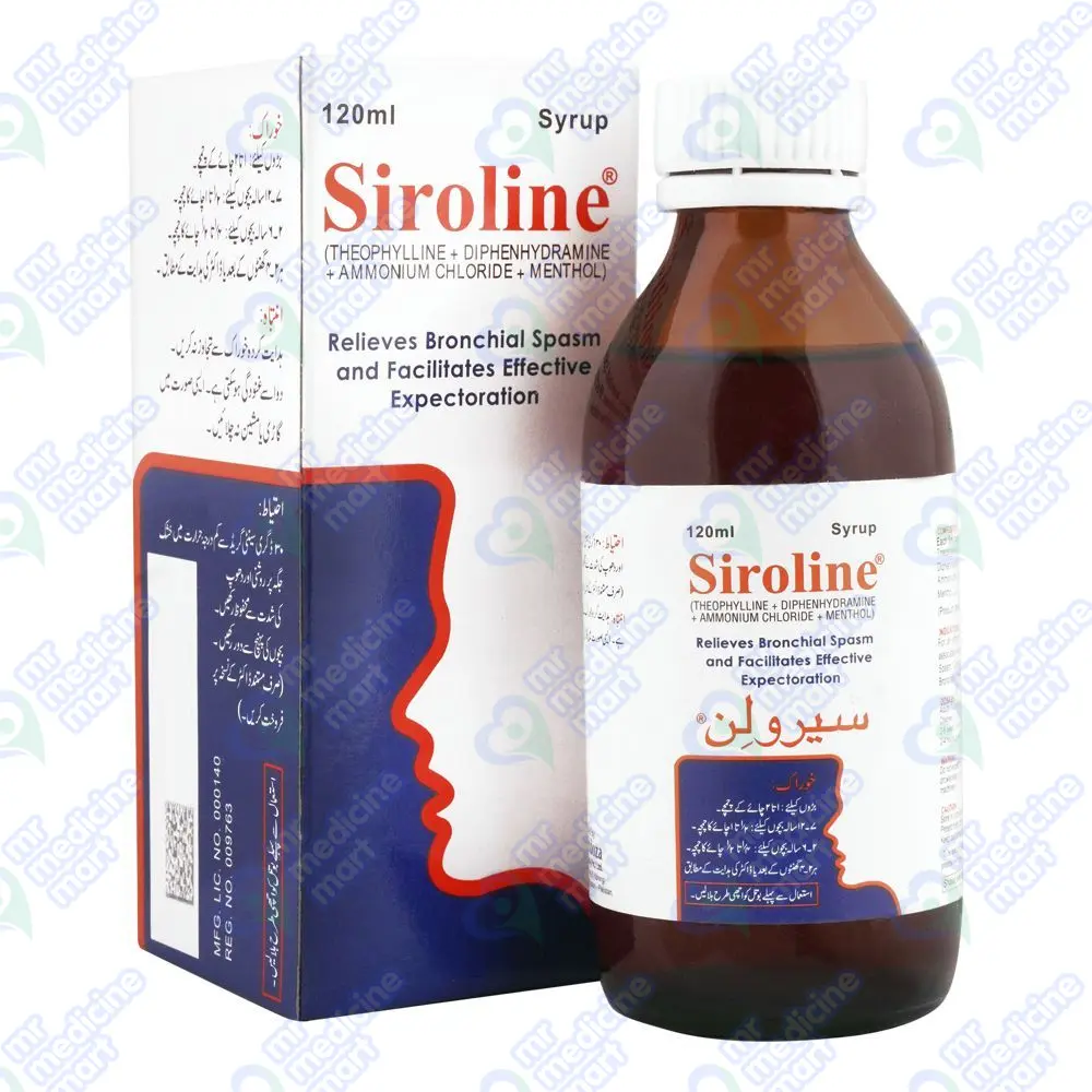 Siroline Syrup 120ML | Mr Medicine Mart