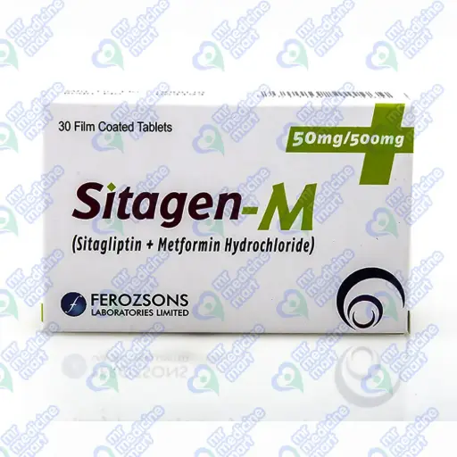 Sitagen-M Tab 50/500mg
