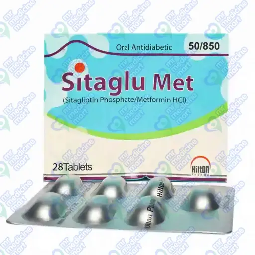 Sitaglu Met 50mg+850mg Tablet 7 'S