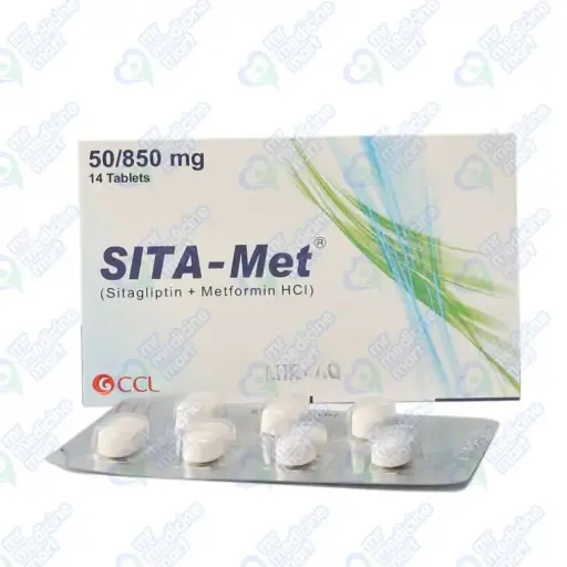 Sita Met 50/850mg Tablet 7's