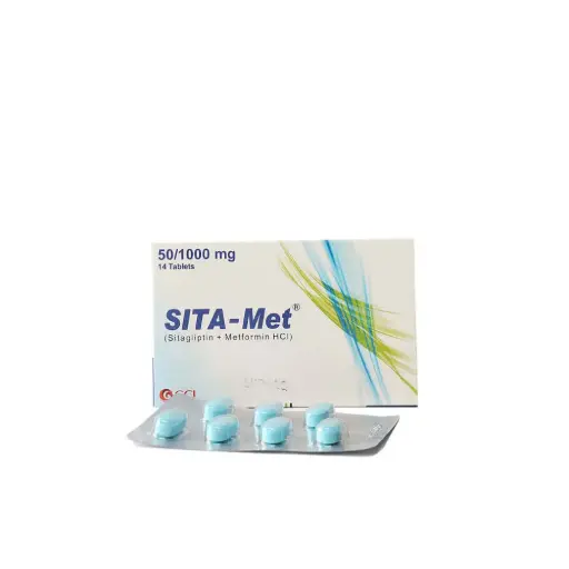 Sita Met 50mg/1000mg Tablet 7 'S