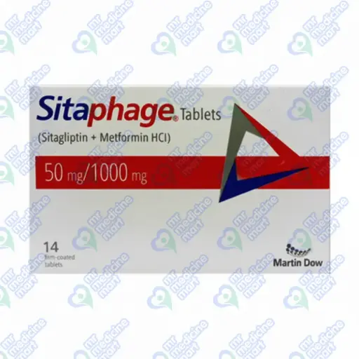 Sitaphage 50mg/1000mg Tablet 7 'S