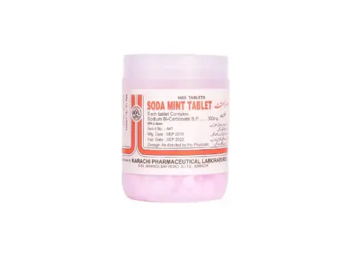 SodaMint (Pink)Tab 300mg 1000's