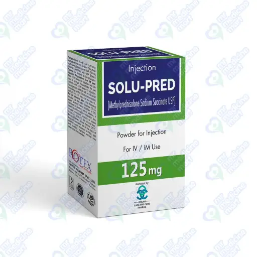 Solu Pred Injection 125mg 1's