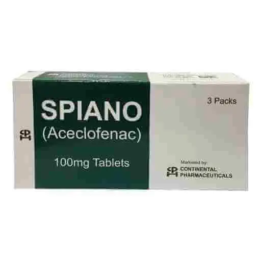 Spiano 100mg Tablet 10 'S