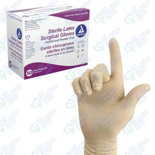 Star Sterile Latex Surgical Glove( 6.5 )