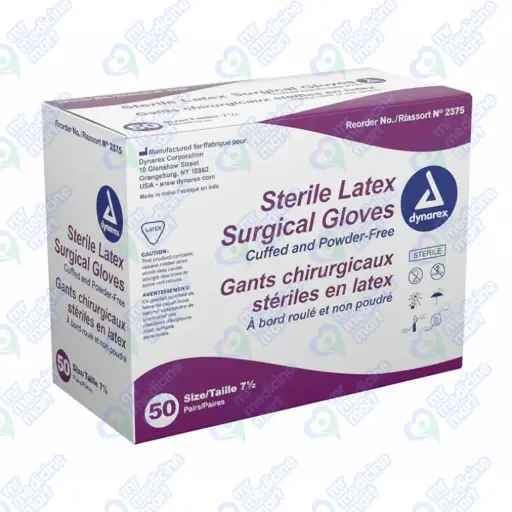 Star Sterile Latex Surgical Glove( 7.5 )