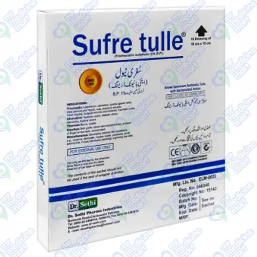Sufre Tulle Antibiotic Dressing