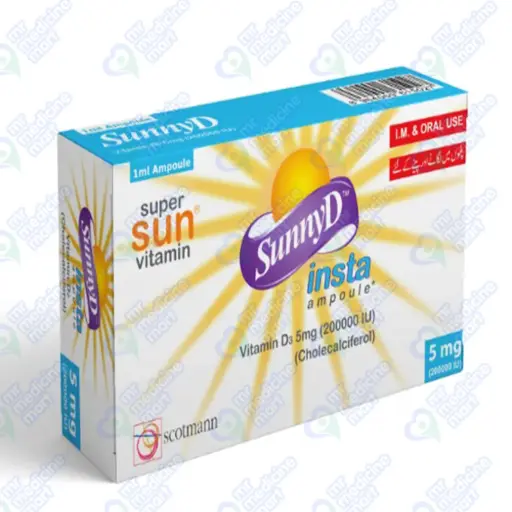 Sunny D Insta Ampoule 5mg 200,000IU 1ml