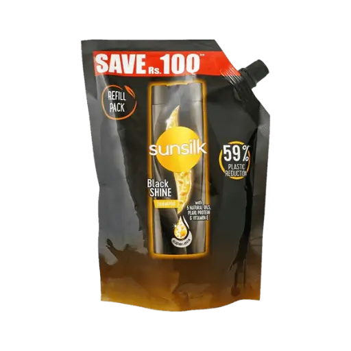 Sunsilk Black Shine 360ml Pouch