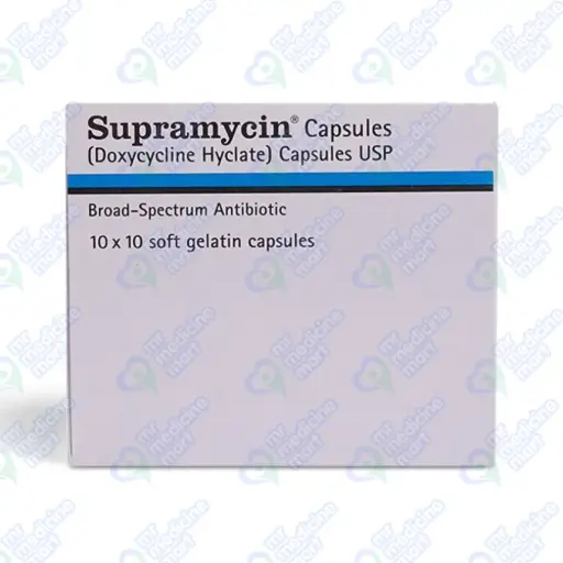Supramycin 100mg Capsule 10 'S